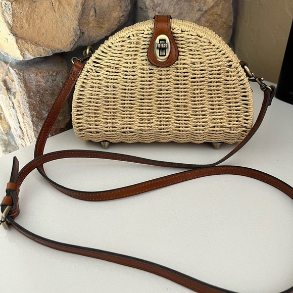 Patricia Nash Bags Patricia Nash Bonella Wicker Susella Crossbody